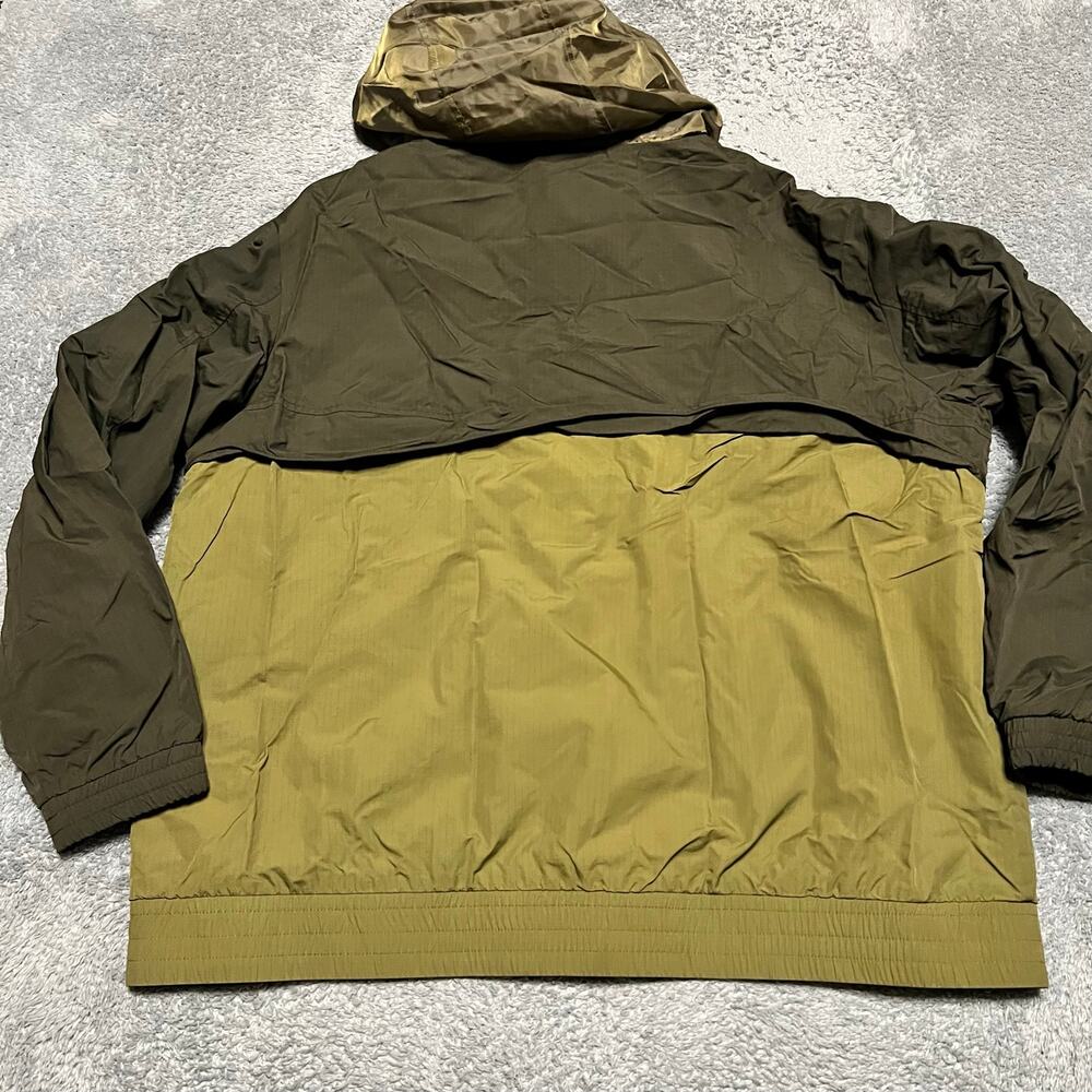 Levis Ripstop Jacket Mens XXL Green Nylon Hooded Coat Outdoor - Picture 3 of 9